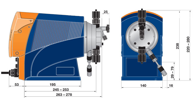 Pompa dozatoare Prominent Delta