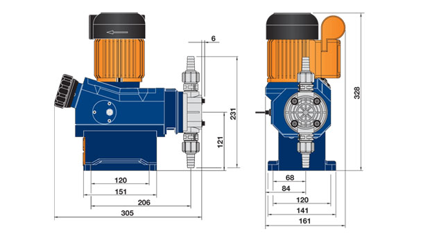 schema pompa prominent vario c